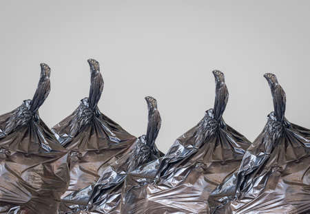 Garbage bagの写真素材