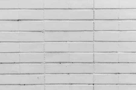 White brick wall backgroundの写真素材