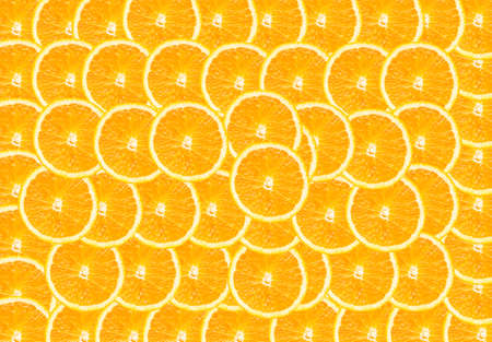 Half of orange  backgroundの写真素材