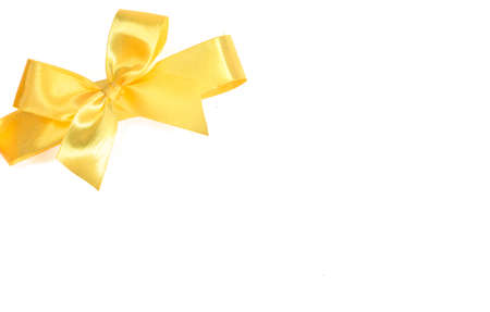 Ribbon isolated on white backgroundの写真素材