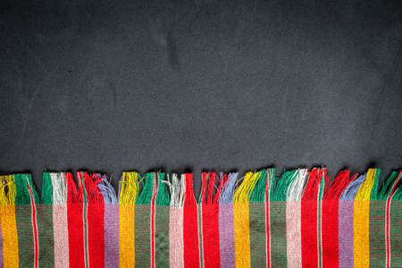 Background of textile textureの写真素材