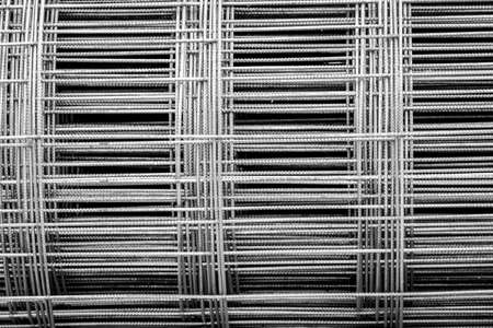 Steel rod backgroundの写真素材