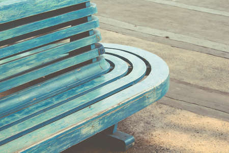 Chair in a gardenの写真素材