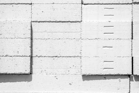 Cement blocks used in building construction