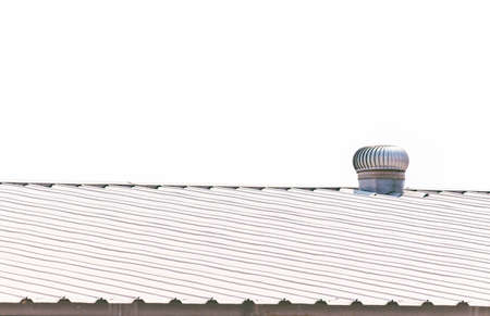 Roof Ventilator Factory on a backgroundの写真素材