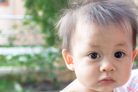 Little baby boyの写真素材