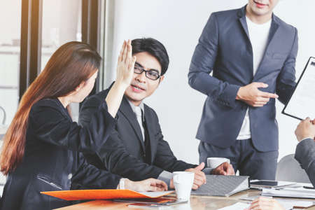 Business people meeting at the office