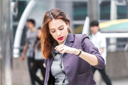Portrait of a professional business womanの写真素材
