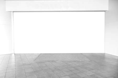 Empty interior with mock up white spaceの写真素材