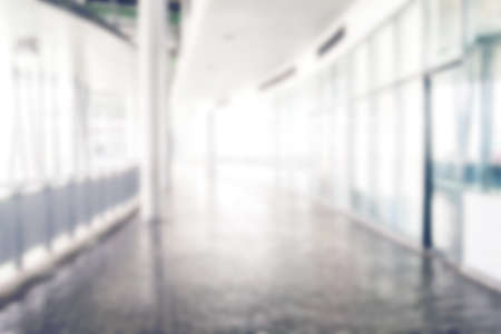 Office blur abstract backgroundの写真素材