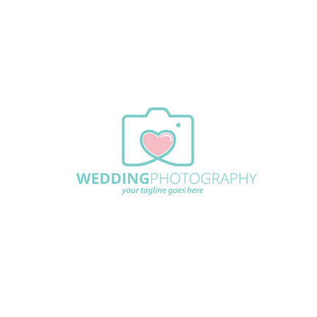 Wedding Photography  Templateのイラスト素材