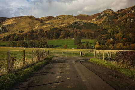 Road to the Hillsの写真素材