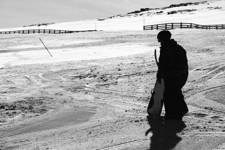 Snowboarderの写真素材