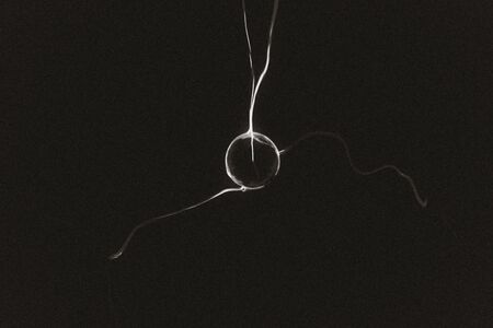 Abstract electrical currentの写真素材