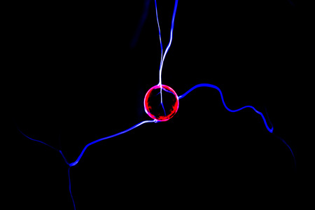 Abstract electrical currentの写真素材