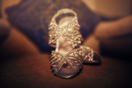 Wedding shoesの写真素材
