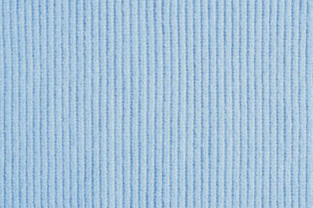 Light blue knitting wool texture for your background.の写真素材