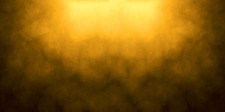 Golden bokeh mistical abstract backgroundの写真素材