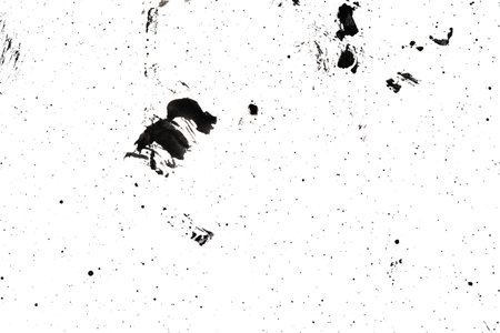 Abstract texture of black paint.の写真素材