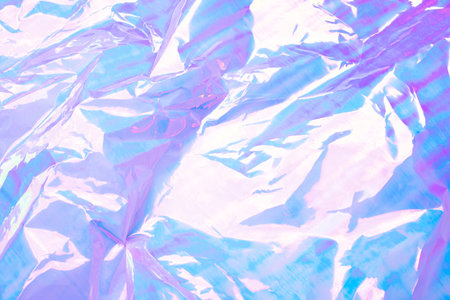 A vibrant abstract holographic backgroundの写真素材