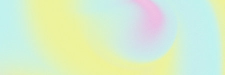 Bright gradient background with light pink, blue and yellow hues. The design is perfect for banners, posters, headlines and covers.の写真素材