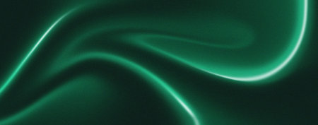 Abstract dark green flowing background with grainy texture. Perfect for banners, posters, headlines and coversの写真素材