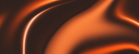 Abstract dark orange flowing background with grainy texture. Perfect for banners, posters, headlines and coversの写真素材