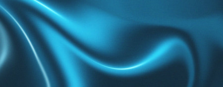 Abstract blue flowing background with grainy texture. Perfect for banners, posters, headlines and coversの写真素材