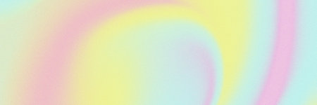 Bright gradient background with light pink, blue and yellow hues. The design is perfect for banners, posters, headlines and covers.の写真素材