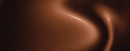 Elegant dark brown flowing background with grainy texture. Perfect for banners, posters, headlines and coversの写真素材
