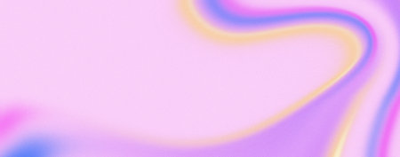 Bright gradient background with light pink, blue and yellow shades. The design is perfect for banners, posters, headlines and covers.の写真素材
