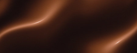 Elegant dark brown flowing background with grainy texture. Perfect for banners, posters, headlines and coversの写真素材