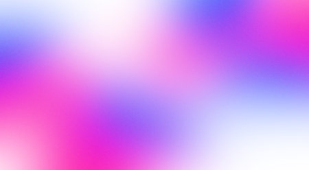 Abstract design element in the form of a blurred gradient in pink and blue tones with grain textureの写真素材