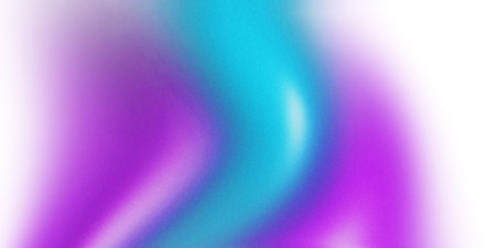 Abstract gradient in purple and turquoise colorsの写真素材