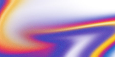Abstract gradient in blue, yellow and pink colors