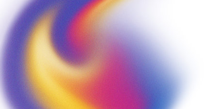 Abstract gradient in blue, yellow and pink colorsの写真素材