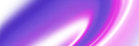 Abstract purple gradient with a grainy texture on white background. Perfect for banners, posters, headers or cover designsの写真素材