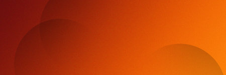 Abstract dark orange background with shaded circles and grainy texture. The design is perfect for...