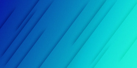Abstract blue background with geometric lines and grainy texture. The design is perfect for banners, posters, headlines and covers.の写真素材