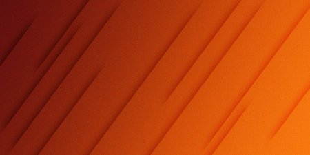Abstract dark orange background with geometric lines and grainy texture. The design is perfect for banners, posters, headlines and covers.の写真素材