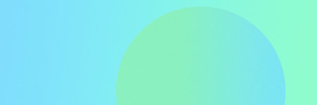 Abstract blue-green gradient background with grainy texture. The design is perfect for banners, posters, headlines and covers.の写真素材