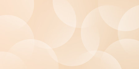 Abstract beige background with pattern of circles and grainy texture. The design is perfect for banners, posters, headlines and covers.の写真素材
