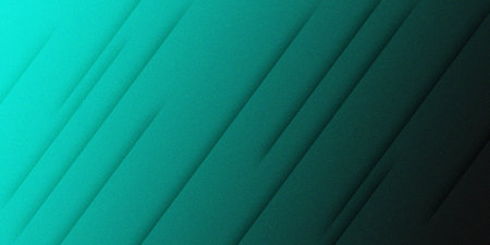Abstract dark green background with geometric lines and grainy texture. The design is perfect for banners, posters, headlines and covers.の写真素材
