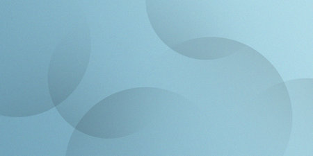 Abstract blue background with shaded circles and grainy texture. The design is perfect for banners, posters, headlines and covers.の写真素材