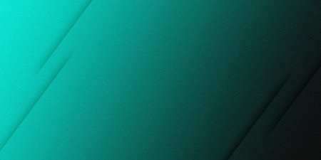 Abstract dark green background with geometric lines and grainy texture. The design is perfect for banners, posters, headlines and covers.の写真素材