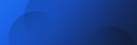 Abstract dark blue background with shaded circles and grainy texture.の写真素材
