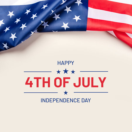 Independence day of USA. Happy 4th of July.の写真素材