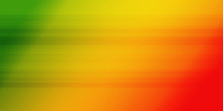 Abstract background in red, yellow and green tones with grainy textureの写真素材