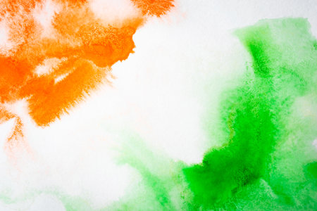 Indian Tricolor flag background for independence day.の写真素材
