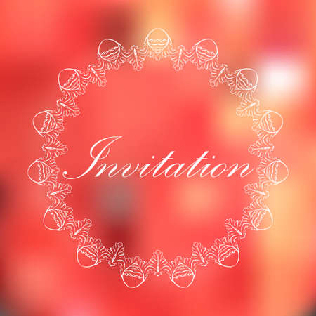 Unfocused background with a place for your text. Element for card design. Vector illustrationのイラスト素材